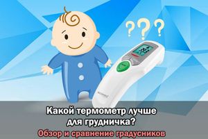 Який термометр краще для немовляти? Огляд та порівняння градусників фото