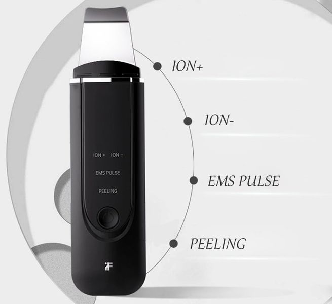 Ультразвуковой скрабер для очищения лица Xiaomi inFace Ion Skin Purifier Eu Black 630006 фото