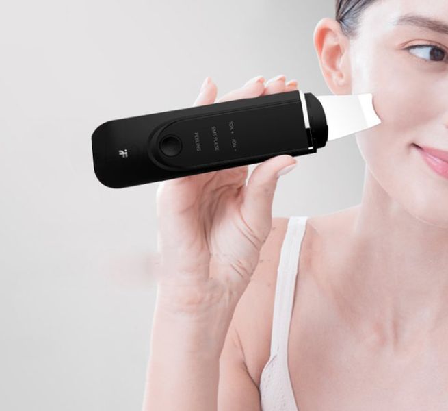 Ультразвуковий скрабер для очищення обличчя Xiaomi inFace Ion Skin Purifier Eu Black 630006 фото