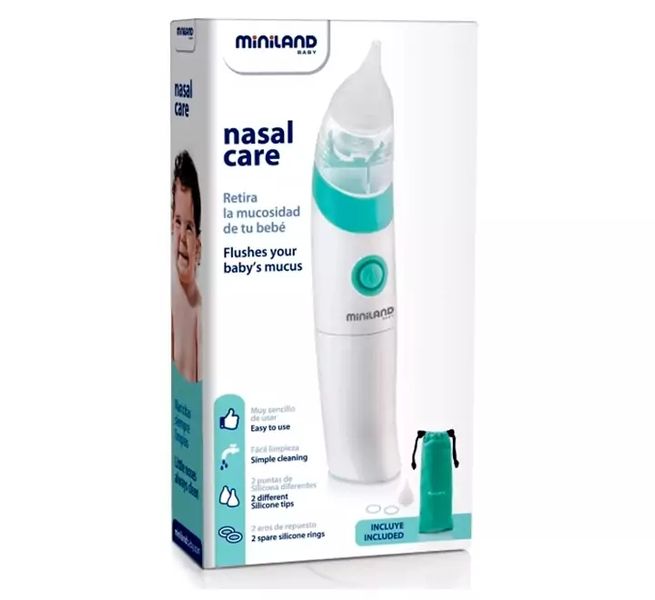 Электронный назальный аспиратор Miniland Nasal Care (89058) 240009 фото