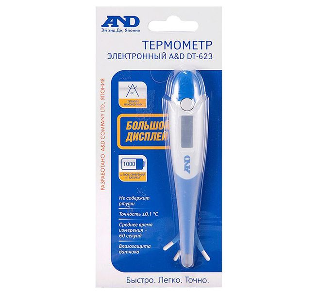 Термометр электронный A&D DT-623 200009 фото