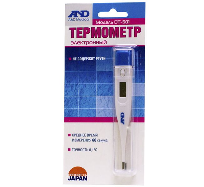 Електронний термометр A&D DT-501 200030 фото