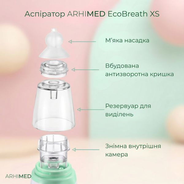 copy_Аспиратор электронный назальный ArhiMED EcoBreath XS 13333 фото