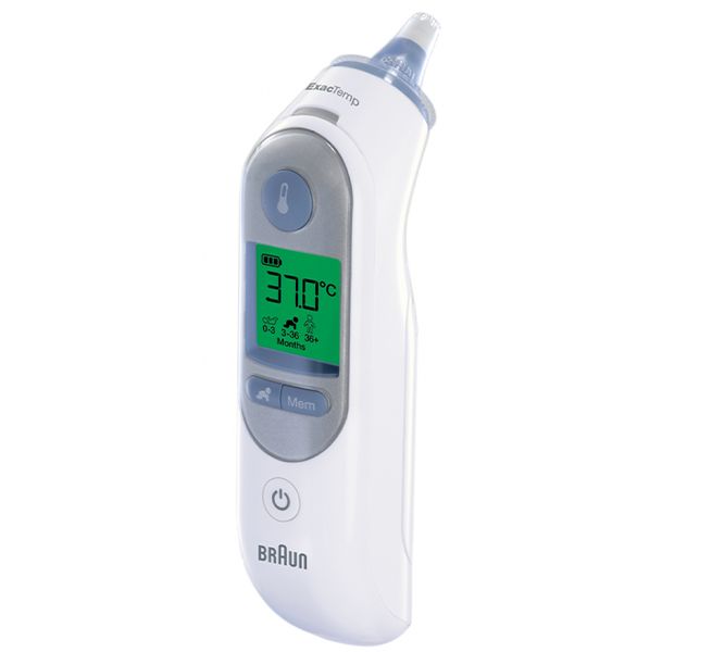 Безконтактний термометр Braun ThermoScan 7 IRT 6520 00015 фото