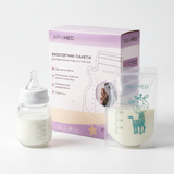 Комплект: Пакети для молока Gentle Bag (30шт) + Пляшечка ArhiMED Gentle bottle 22325 фото
